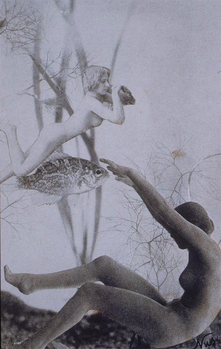 Nusch Eluard untitled photocollage 1936